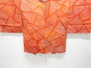 未使用品　本総絞り　切りばめ風羽織